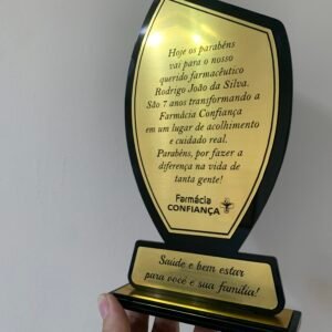 Troféu - Homenagem Tempo de Trabalho