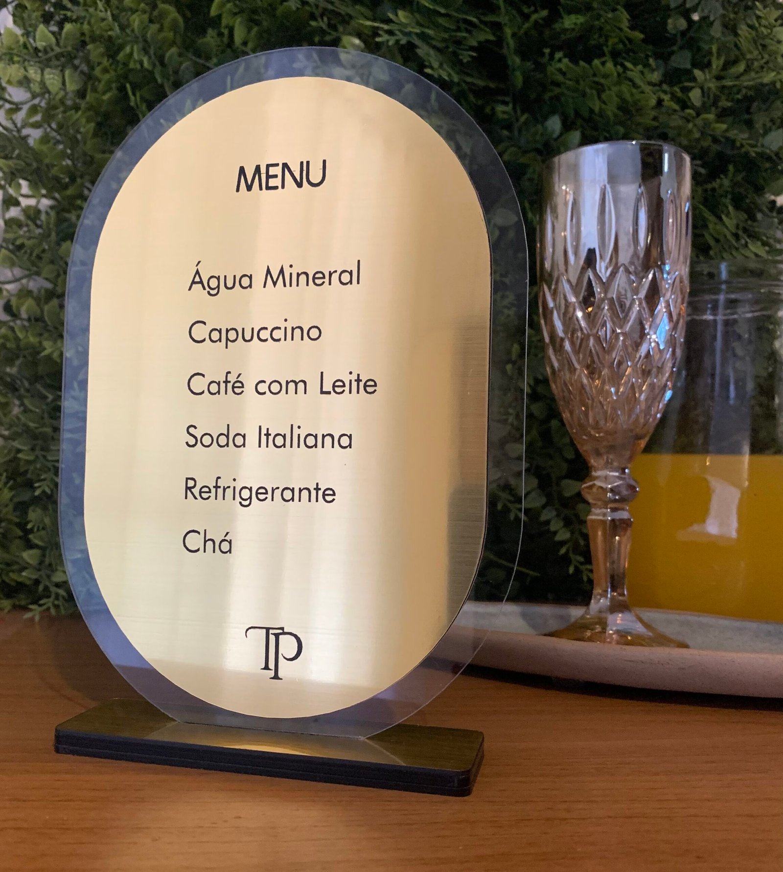 Menu Personalizado - Elegance